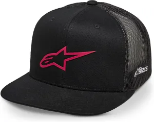 Alpinestars 1214-81723-1030-OS: 3D Ageless Trucker Hat Black/Red