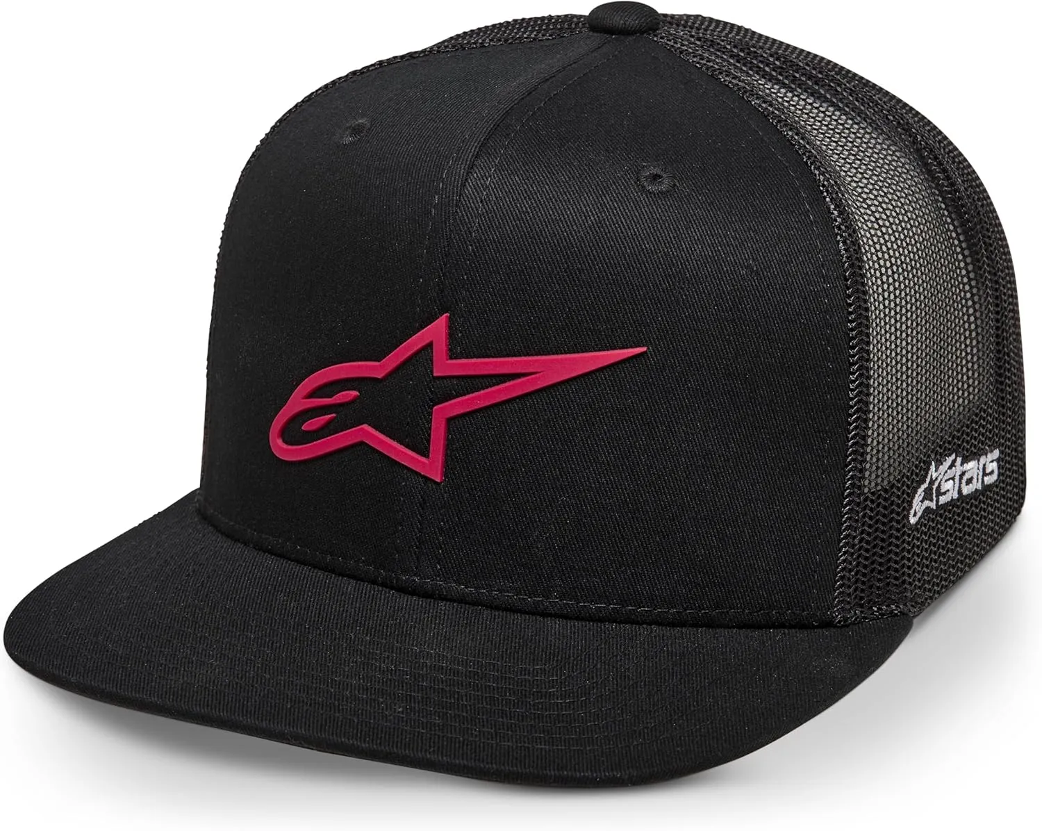 Alpinestars 1214-81723-1030-OS: 3D Ageless Trucker Hat Black/Red