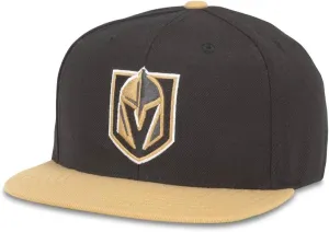 AMERICAN NEEDLE 400 Series NHL Team Hat, Las Vegas Golden Knights, Black/Gold (400A1V-VGK)