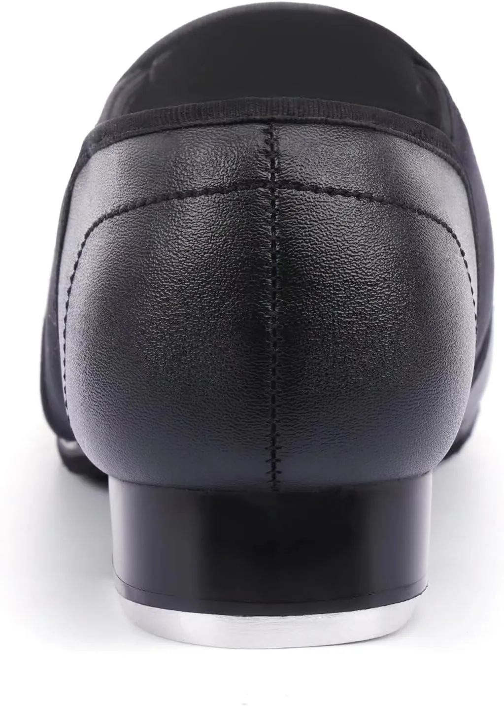 ARCLIBER Black Tap Shoes for Women and Men PU Leather Slip On Women Tap Dance Shoes