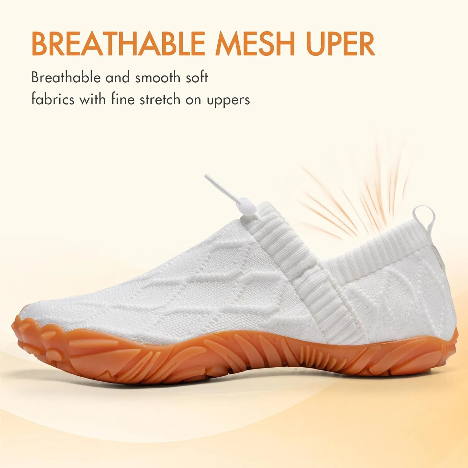 ATHMILE Barefoot Water Shoes for Women Men Hiking Aqua Swim Beach Pool River Boat Travel Walking