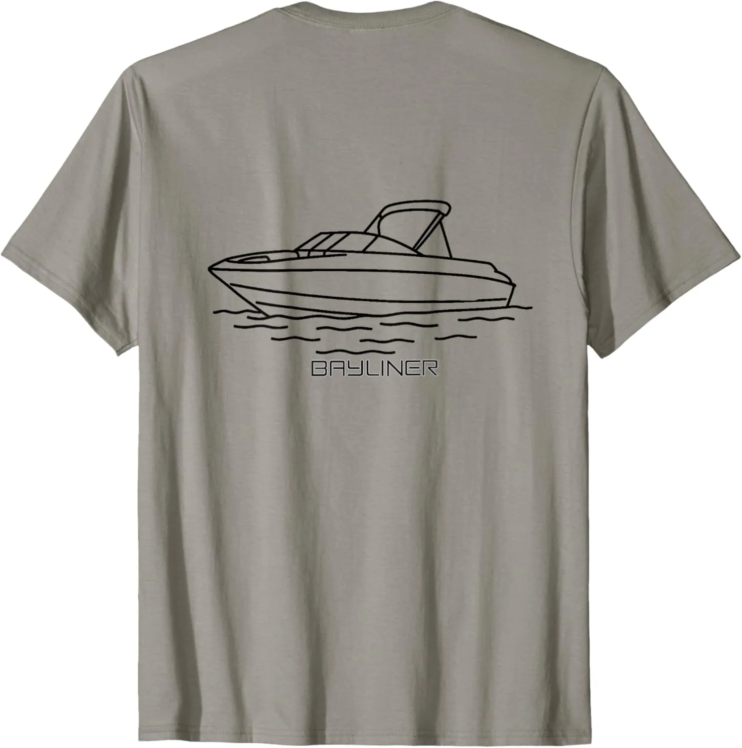 Bayliner Boat | Print On Back T-Shirt