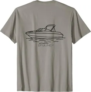 Bayliner Boat | Print On Back T-Shirt