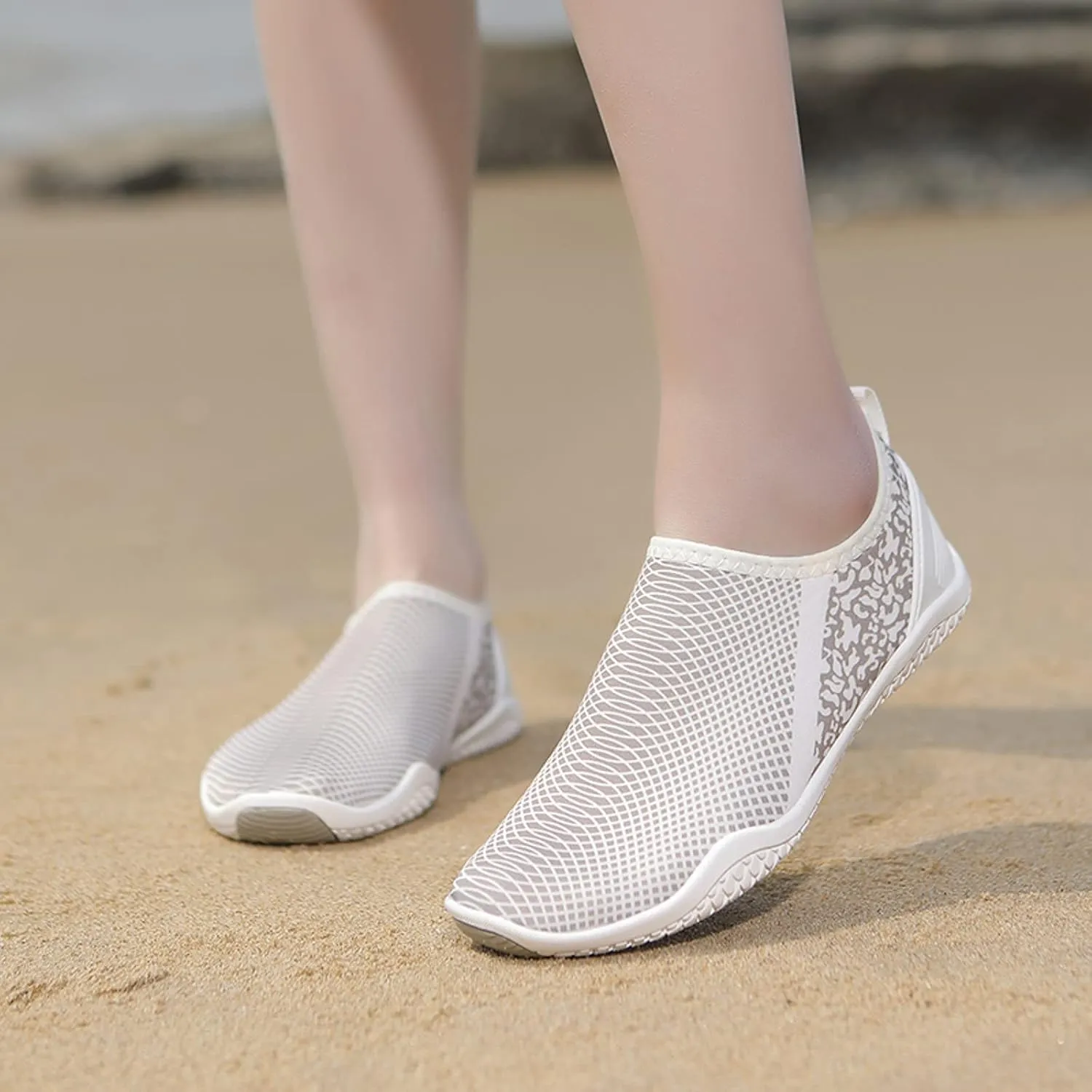Beach Swim Shoes for Women Men Quick Dry Aqua Barefoot Pool Surf Yoga Hiking Kayaking Lightweight Breathable Non Slip Water Sports