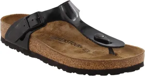 Birkenstock Women's GIzeh Thong Sandal, Black Patent, 39 M EU/8-8.5 B(M) US