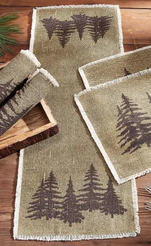 BLACK FOREST DECOR Five Pines Table Runner