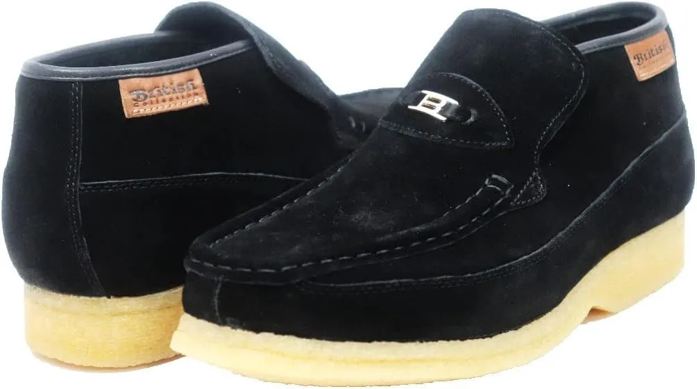 British Collection Men's BWB Three Quarters Slip on Leather Shoes