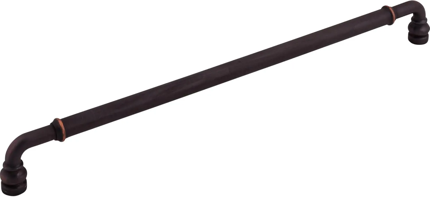 Brixton Cabinet Pull - 12" Center-to-Center in Flat Black