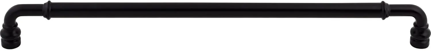 Brixton Cabinet Pull - 12" Center-to-Center in Flat Black