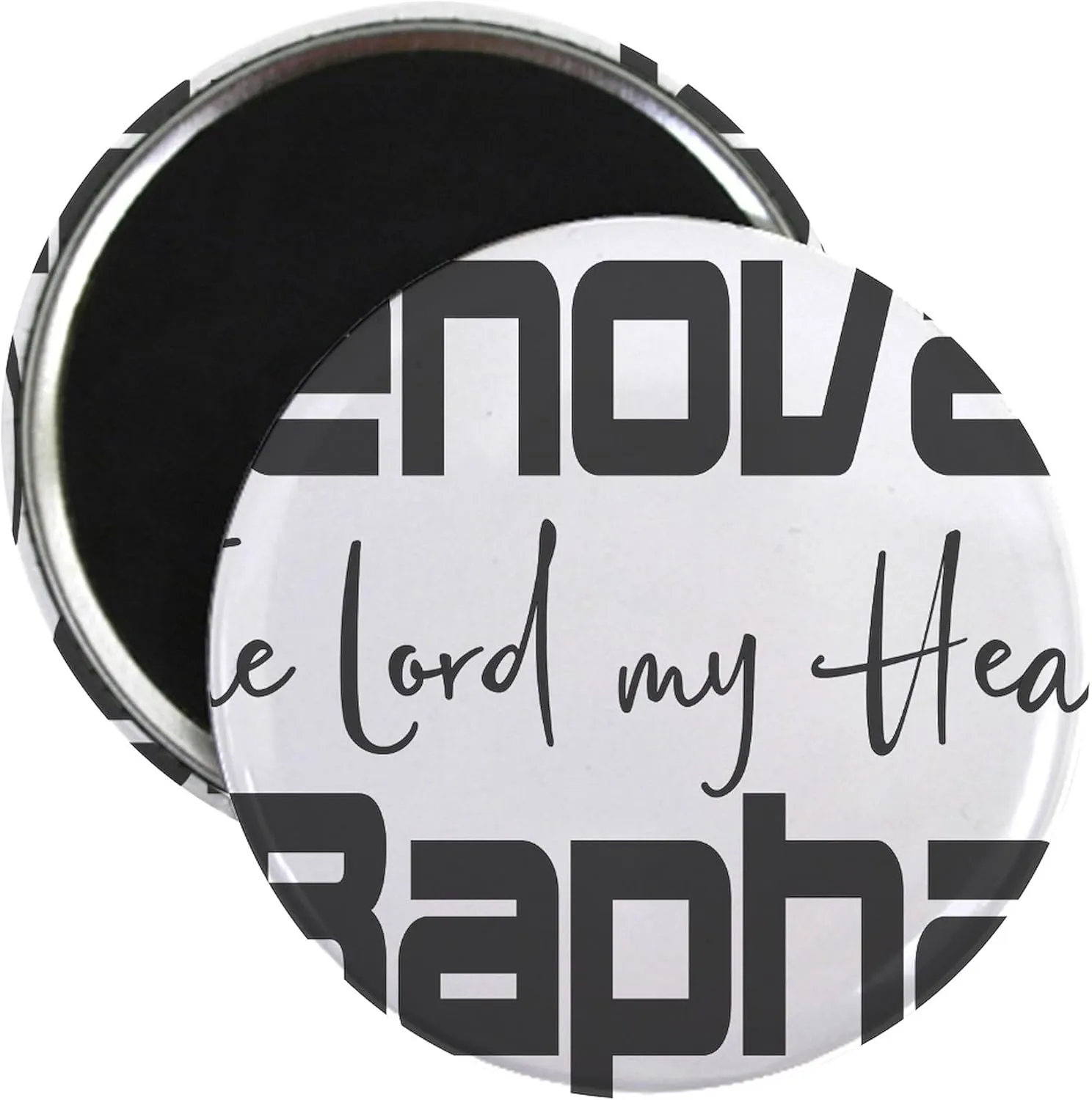 CafePress Christian Design Jehovah Rapha, The Lord Magnets 2.25" Round Magnet (10 pack)