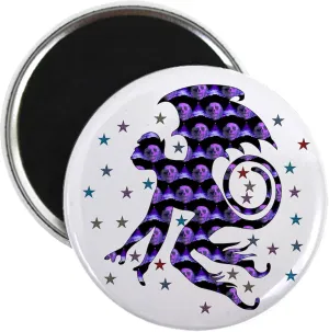 CafePress Flying Monkey Skulls 2.25 Magnet (10 Pack) 2.25" Round Magnet (10 pack)