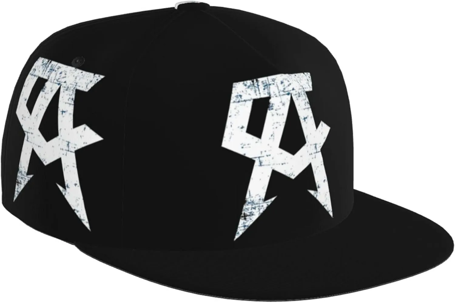 Canelo Music Alvarez Adjustable Snapback Hat for Men and Women Fashionable Flat Brim Baseball Cap Black