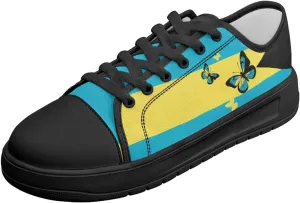 Canvas Shoes for Women Platform Sneakers Slip on Lace-up Walking Flats Outdoor Lightweight Tennis Shoe