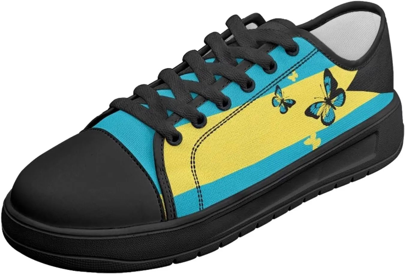 Canvas Shoes for Women Platform Sneakers Slip on Lace-up Walking Flats Outdoor Lightweight Tennis Shoe