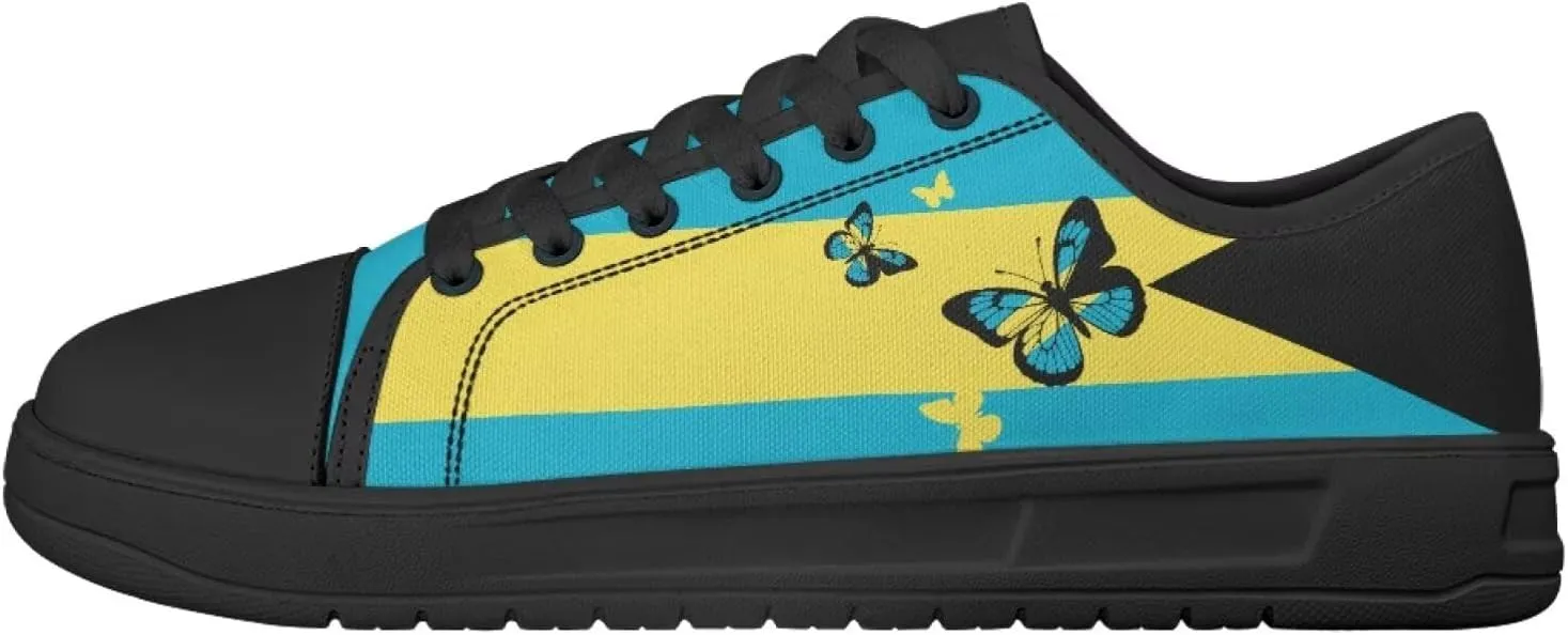 Canvas Shoes for Women Platform Sneakers Slip on Lace-up Walking Flats Outdoor Lightweight Tennis Shoe