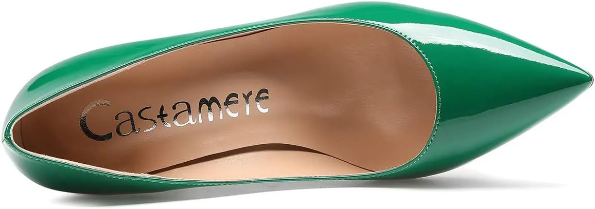 Castamere Womens High Heel Pointed Toe Slip-on Pumps 8CM
