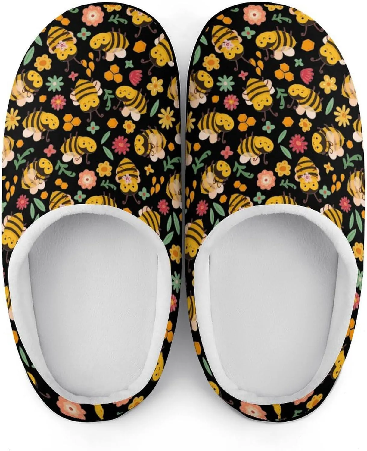 Christmas House Slippers For Woman Mens Memory Foam Bedroom Slippers Indoor Outdoor Slip-On Shoes Funny Fall Slippers
