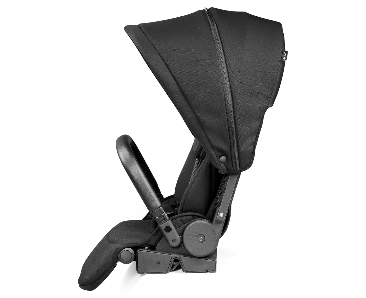 City Loop Full-Size Reversible Stroller seat-Holds up to 50 lbs-True Black (Black)