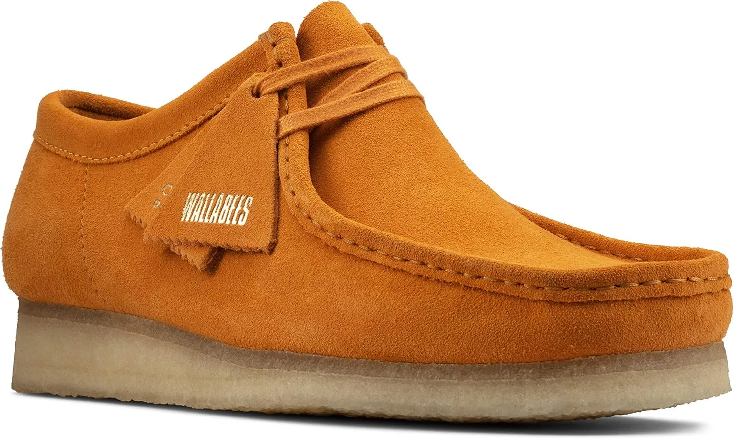 Clarks Men's Wallabee Tumeric Suede 8M