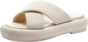 Coach Women's Penelope Signature C Sandal Platform