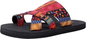 Comfortable Slip On Slide Sandals Thick Soled Hollow Women's Shoes Fashionable And Casual Toe Covered Floral Beach