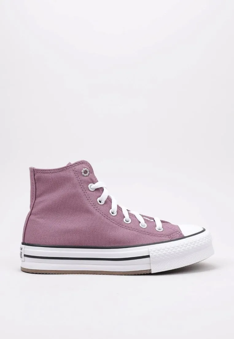 Converse Chuck Taylor All Star Eva Lift - Girls' Grade School (A04753C, Pink/Green/Dreamy Dahlia)