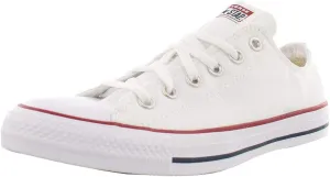 Converse Chuck Taylor All Star Ox Shoe Size 10.5 Women/8.5 Men, Color: White Canvas/White