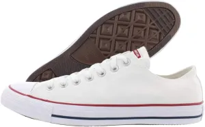 Converse Chuck Taylor All Star Ox Shoe Size 15 Women/13 Men, Color: White Canvas/White