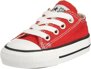 Converse Chuck Taylor All Star OX Shoe - Toddlers' Red, 3.0