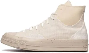 Converse Unisex Chuck 70 Craft Canvas Hi Natural/Desert Sand/Tree Line (us_Footwear_Size_System, Adult, Men, Numeric, Medium, Numeric_9)