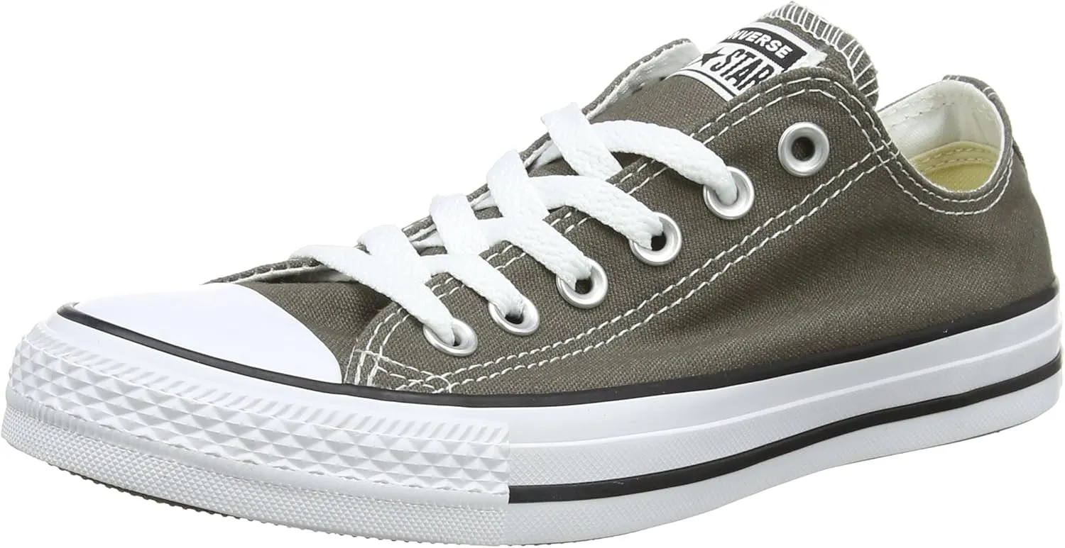 Converse Unisex Chuck Taylor All Star Ox Canvas Sneakers (36-37 M EU / 6 B(M) US Women / 4 D(M) US Men, Charcoal)
