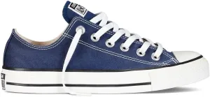 Converse Unisex Shoes All Star Low Top Navy Blue Skateboarding Sneakers (10.5 B(M) US Women / 8.5 D(M) US Men)