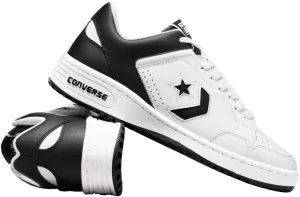 Converse Weapon Classic Shoes OX (Black/White, US Footwear Size System, Adult, Men, Numeric, Medium, 10.5)