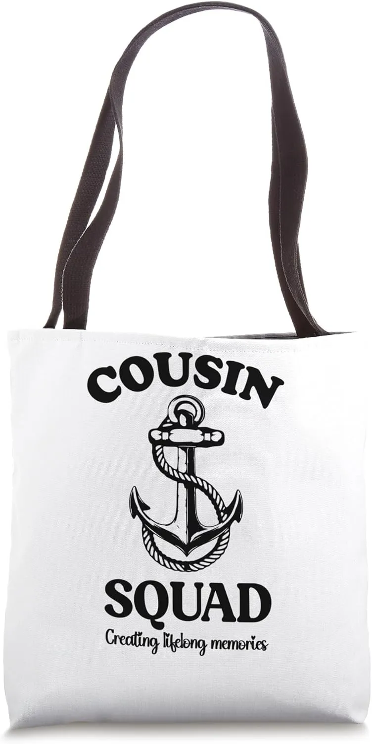Cousin Squad 2024 Creating lifelong memories Matching Group Tote Bag