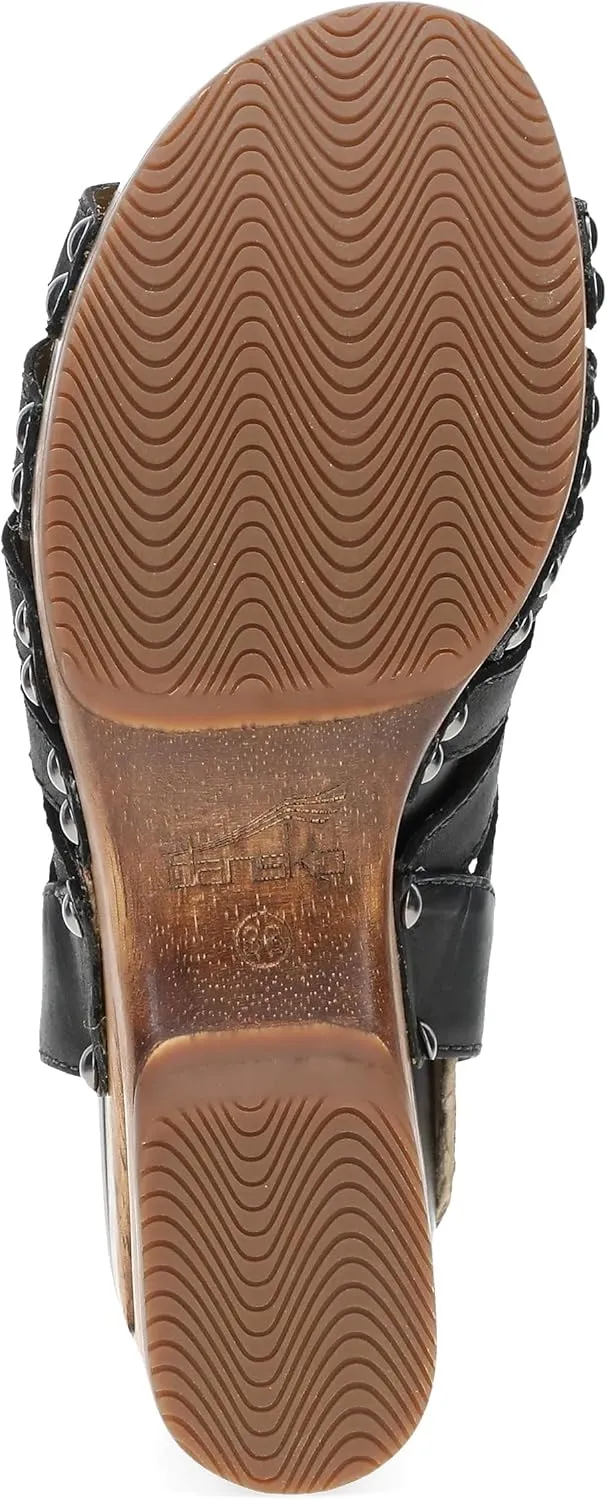 Dansko Adie Heeled Gladiator Sandal for Women - Hand-Crafted Wooden Outsoles - Memory Foam Footbeds and Rubber Padding for Unparalleled Comfort and Durability