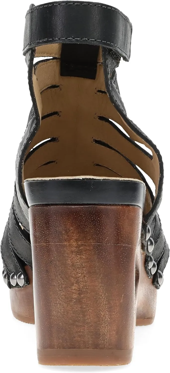 Dansko Adie Heeled Gladiator Sandal for Women - Hand-Crafted Wooden Outsoles - Memory Foam Footbeds and Rubber Padding for Unparalleled Comfort and Durability
