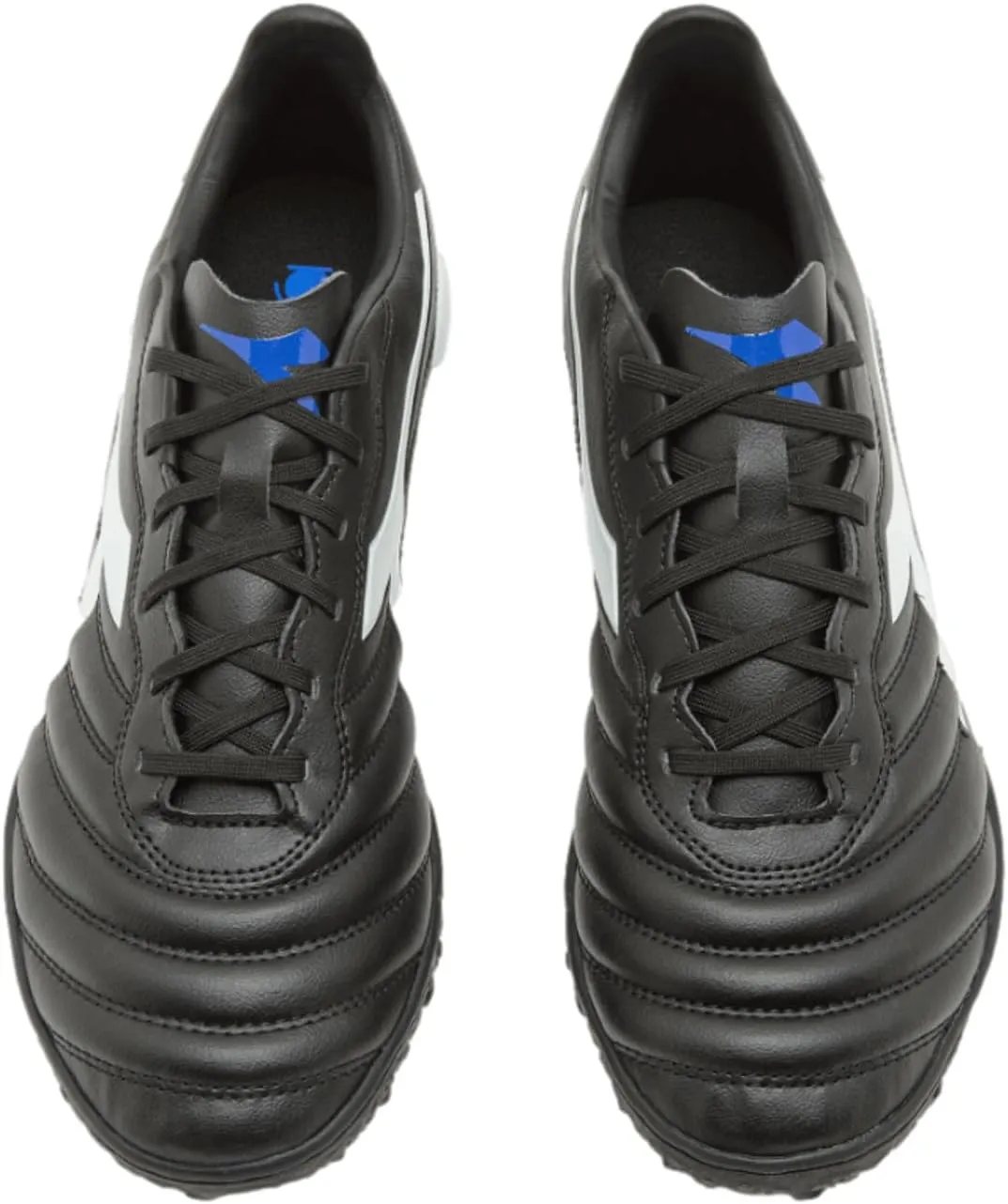Diadora Brasil Elite Turf Soccer Shoe - Water-Resistant Suprellsoft, Non-Slip PU Heel Lining, Flex Points on Insole, Fine Craftsmanship