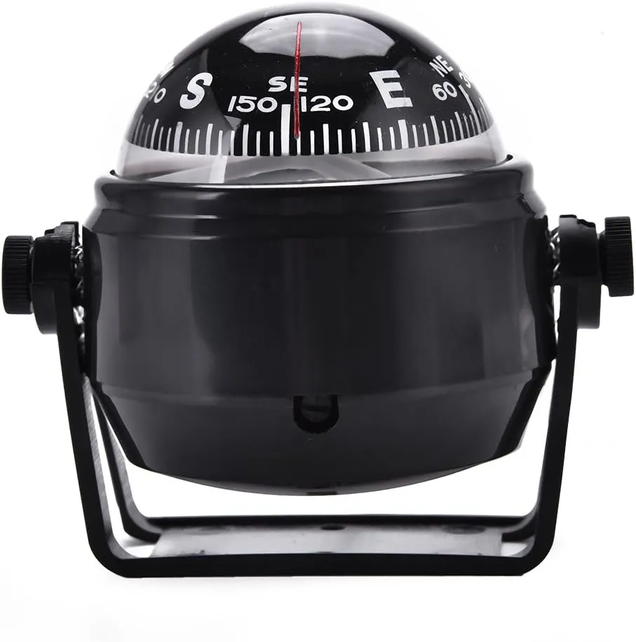Digital Marine , Adjustable Military Digital Marine Ball Night Vision for Boat Vehicle (Black)