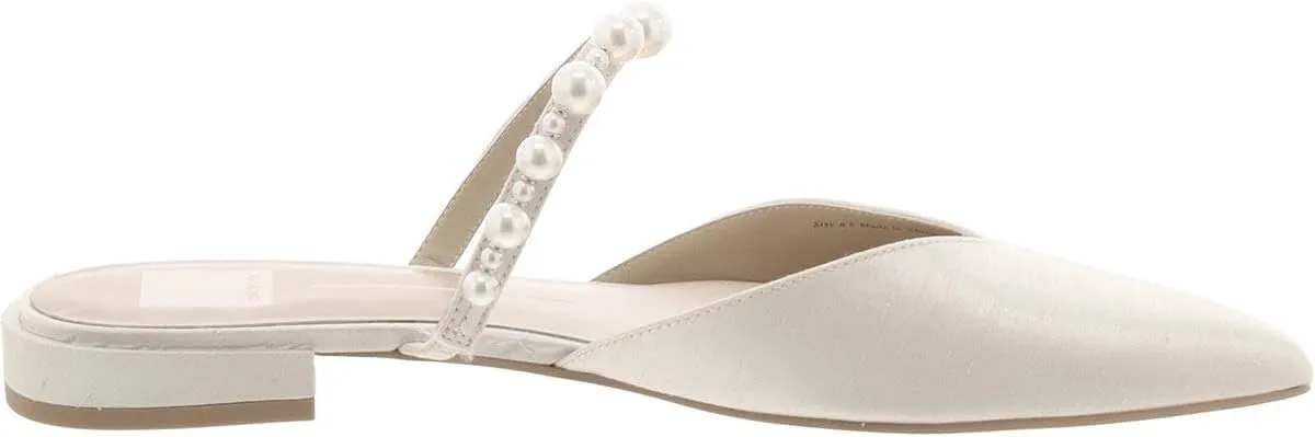 Dolce Vita Women's Kanika Pearl Low Heeled Sandal
