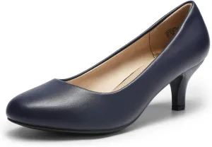 DREAM PAIRS Women's Dress Comfortable Low Heel Pump Shoes