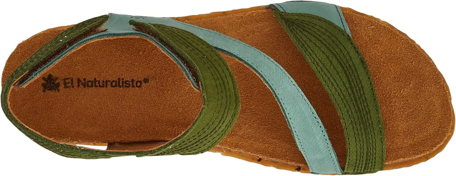 El Naturalista Women's Ankle-Strap Sandal, 5.5