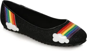 Ellie Shoes Women's 100-HOPE-BLK-10 Ballet Flat, 10 Black
