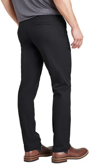 English Laundry Men Flat Front Chino Pants (Black, 34x29)