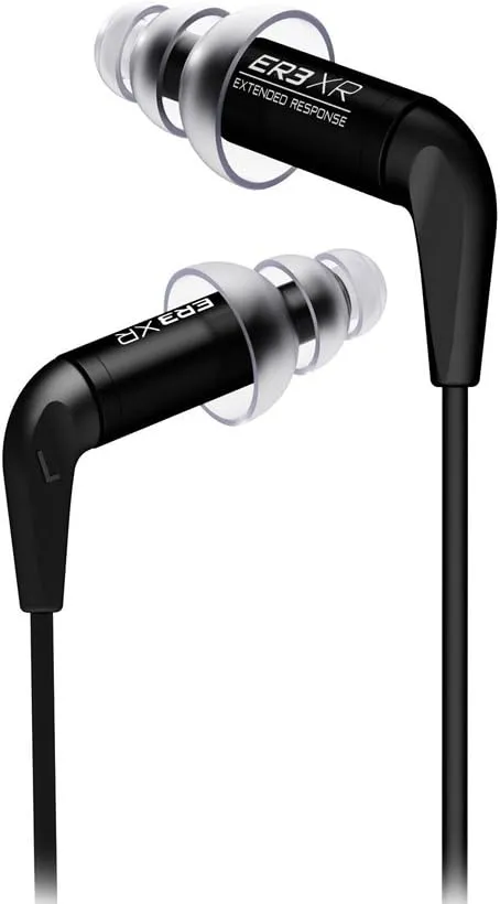 Etymotic ER3XR Extended Response Earphone,Black