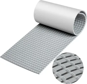EVA Foam Boat Flooring Decking Sheet Surfboard Traction Pad Universal DIY Anti-Slip Grip Traction Mat for Kayak Yacht Fishing Boat Skateboard Skimboard Step RV Black Dark Grey