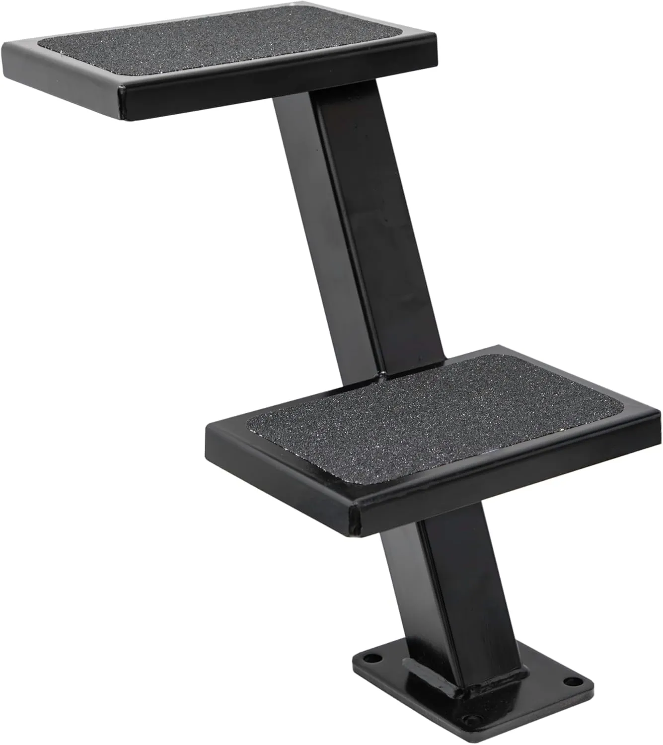 Extreme Max 3006.6827 Galvanized Trailer Tongue Step - Double, Black