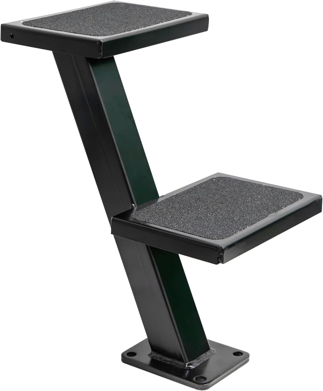 Extreme Max 3006.6827 Galvanized Trailer Tongue Step - Double, Black