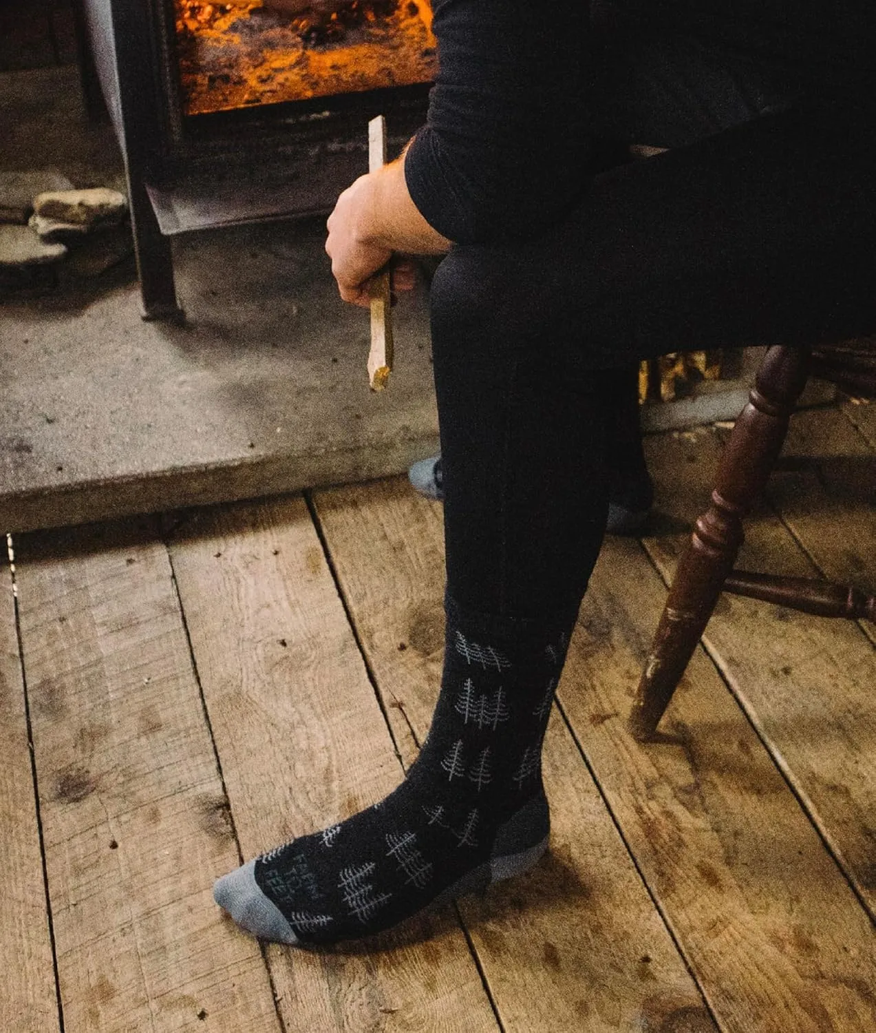 Farm to Feet Men's Cokeville Midweight Crew Sock