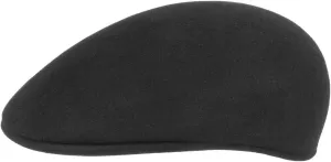 Flat Cap Women/Men Black 7 1/2