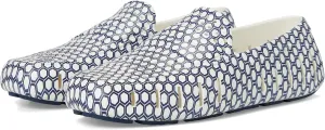 Floafers Men's Country Club Driver Print Boat Shoe